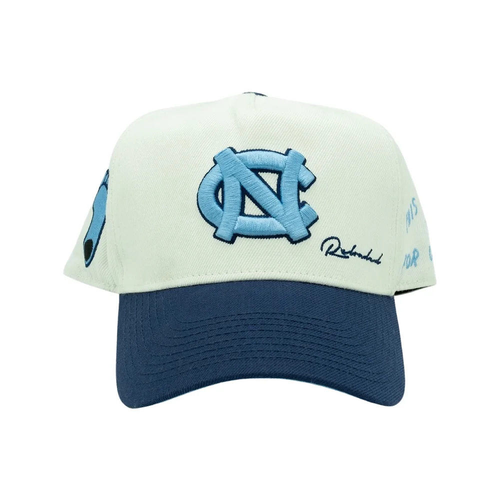 COLLEGE ALL OVER EMBROIDERY SNAP BACK